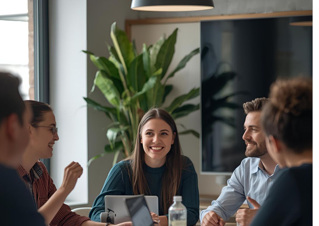 Équipe professionnelle travaillant ensemble sur l'optimisation RH